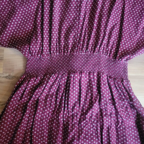 Vintage 70s Boho Peasant Dress - Picture 6 of 11